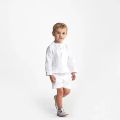 Jacadi Hemden>Leinenhemd für Jungen JACADI WEISS