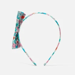 Jacadi Haar-Accessoires|Accessoires>Liberty-Haarreif mit Schleife für Mädchen ROSA/GRÜN