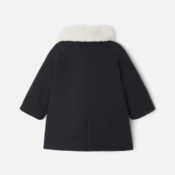 Jacadi Jacken & Mäntel>Mantel für Mädchen aus Wolltuch MARINEBLAU JACADI