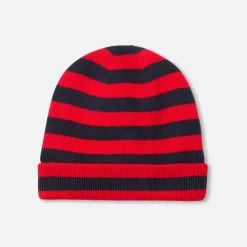 Jacadi Weitere Accessoires|Mützen, Schale Und Handschuhe>Matrosen-Kindermütze für Jungen MARINEBLAU/ROT