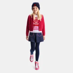 Jacadi T-Shirts, Polos, Langarmshirts>Matrosenshirt für Mädchen WEISS/ROSA