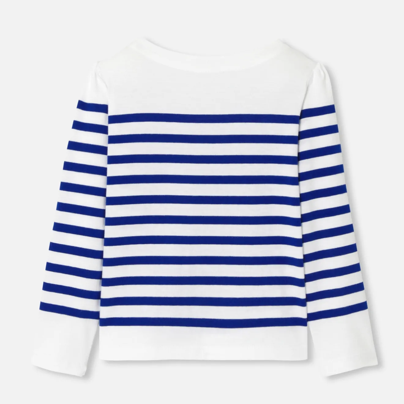 Jacadi T-Shirts, Polos, Langarmshirts>Matrosenshirt für Mädchen WEISS/BLAU