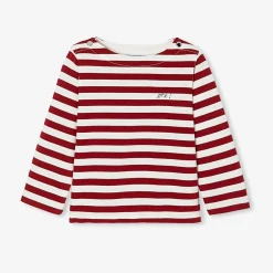 Jacadi T-Shirts, Polos, Langarmshirts>Matrosenshirt Kleinkind Junge WEISS/ROT