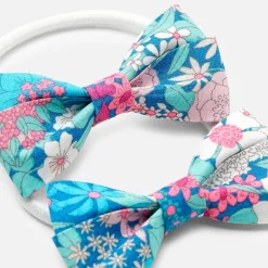 Jacadi Accessoires>Mädchen Haargummi 2-er Set ROSA/GRÜN