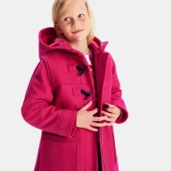 Jacadi Jacken & Mäntel>Mädchen-Dufflecoat aus Wolle ROSE GRENADINE