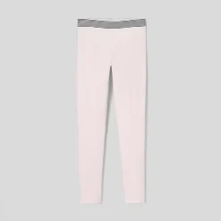 Jacadi Hosen Und Leggings>Mädchenleggings aus Baumwollpikee ROSA PUDER JACADI