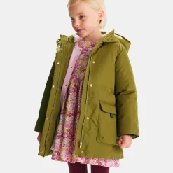 Jacadi Jacken & Mäntel>Mädchen-Parka, mit Sherpa gefüttert KAKI