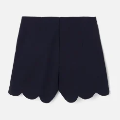 Jacadi Shorts & Kurze Overalls>Mädchenshorts aus Baumwollpikee MARINEBLAU JACADI