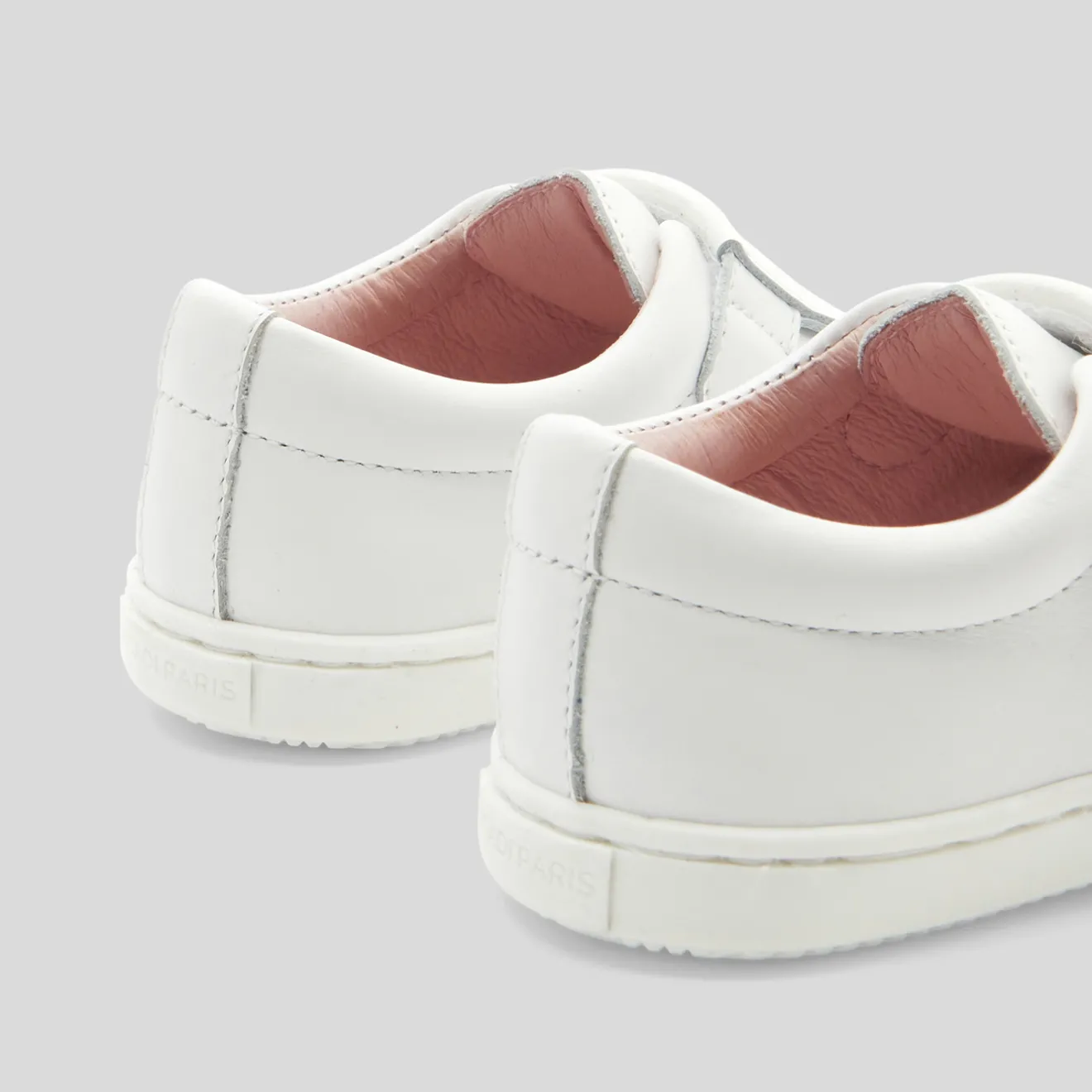 Jacadi Sneakers|Schuhe>Mädchen-Sneakers aus Leder JACADI WEISS
