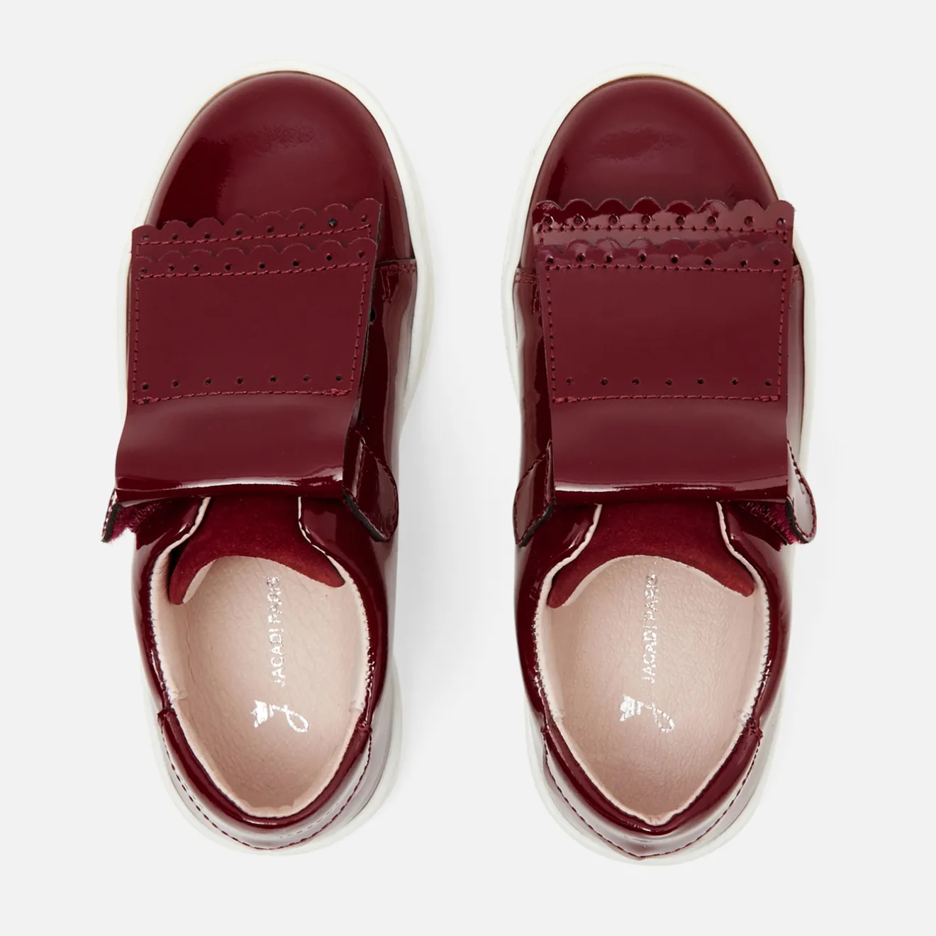 Jacadi Sneakers>Mädchen-Sneakers mit herausnehmbarer Schuhlasche BORDEAUX