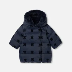 Jacadi Jacken & Mäntel>Mittellange Steppjacke Kleinkind Mädchen MARINEBLAU JACADI