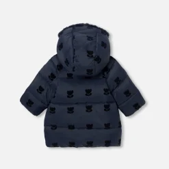 Jacadi Jacken & Mäntel>Mittellange Steppjacke Kleinkind Mädchen MARINEBLAU JACADI