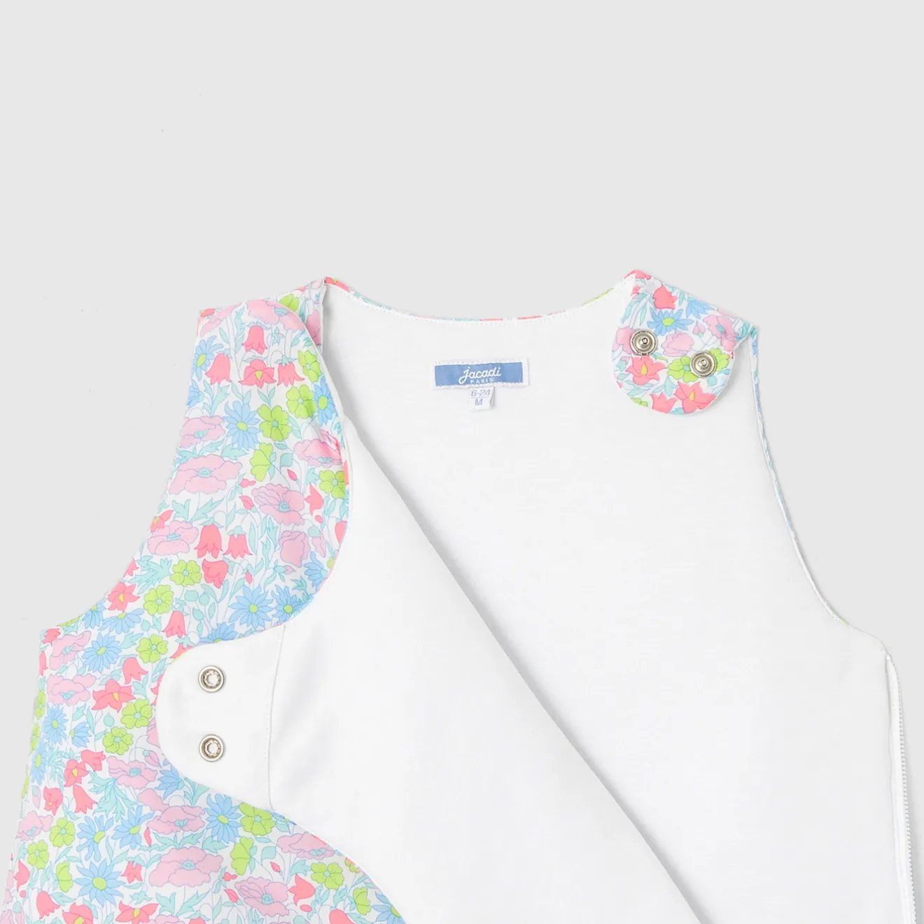 Jacadi Schlafsäcke Und Decken|Schlafsäcke & Decken>Mitwachsender Baby-Schlafsack 6-24 Monate Mädchen WEISS/MEHRFARBIG