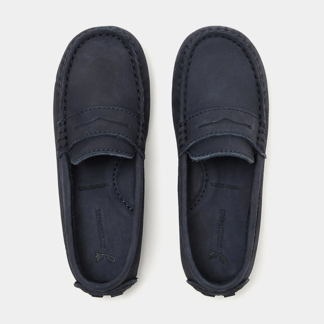 Jacadi Halbschuhe & Mokassins>Mokassins für Jungen aus Nubukleder MARINEBLAU JACADI
