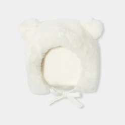 Jacadi Weitere Accessoires|Mützen, Schale Und Handschuhe>Mütze für Babys aus Kunstpelz WEICHES JACADI WEISS