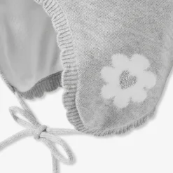 Jacadi Mützen, Schale Und Handschuhe|Accessoires>Mütze Kleinkind Mädchen GRAU MELIERT HELL JACADI