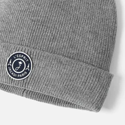 Jacadi Weitere Accessoires|Mützen, Schale Und Handschuhe>Mütze mit Fleecefutter für Jungen GRAU MELIERT HELL JACADI