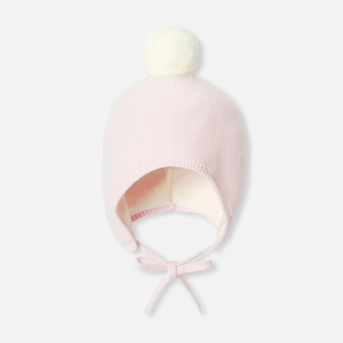 Jacadi Mützen, Schale Und Handschuhe|Accessoires>Mütze mit Microfleece-Futter für Baby Mädchen ROSA BLASS JACADI