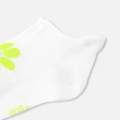 Jacadi Accessoires|分类为空>Niedrige Mädchen-Socken WEISS/GRÜN