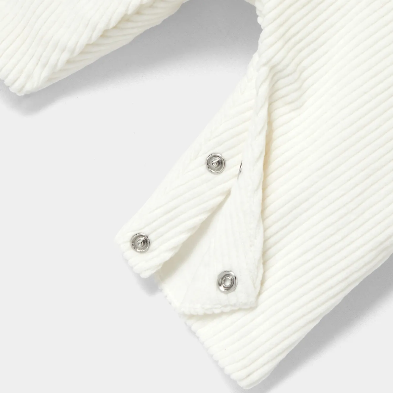 Jacadi Spieler, Latzhosen, Ensembles>Overall aus Cordsamt für Mädchen WEICHES JACADI WEISS
