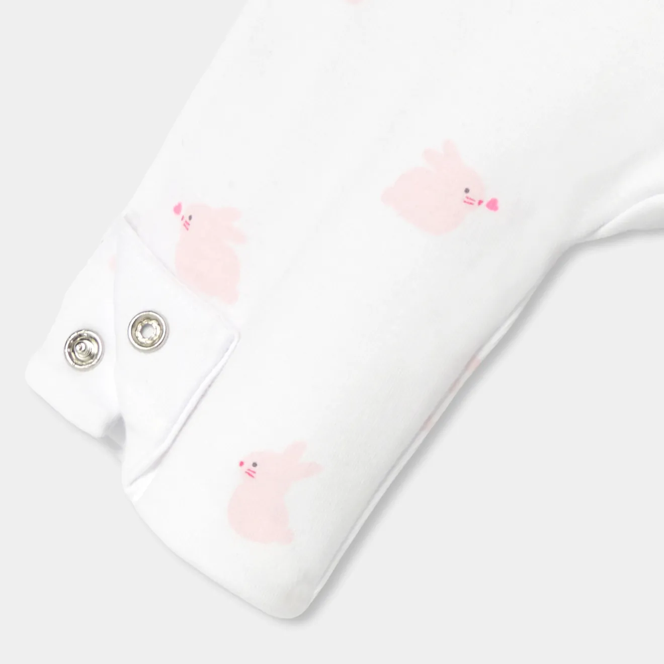 Jacadi Spieler, Latzhosen, Ensembles>Overall aus Jersey für Baby Mädchen WEISS/ROSA