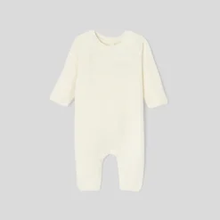 Jacadi Spieler, Latzhosen, Ensembles>Overall aus Kaschmir WEICHES JACADI WEISS