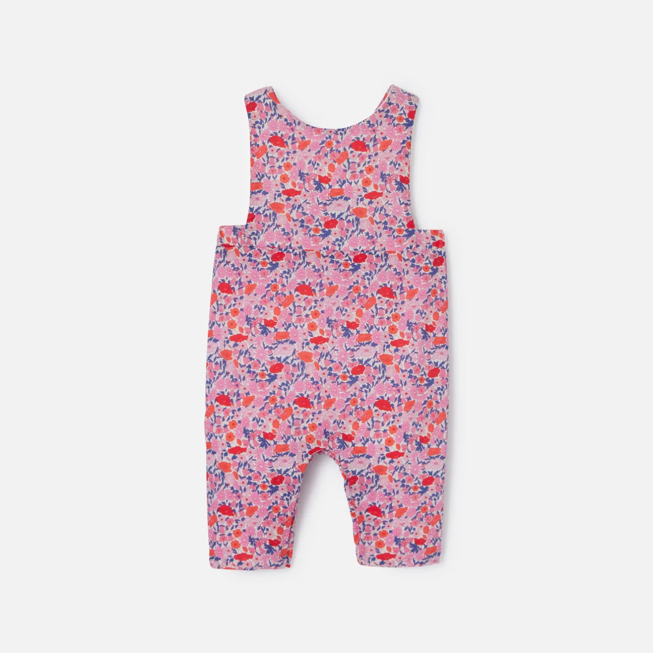 Jacadi Spieler, Latzhosen, Ensembles>Overall aus Liberty-Stoff für Baby Mädchen ROSA/MEHRFARBIG