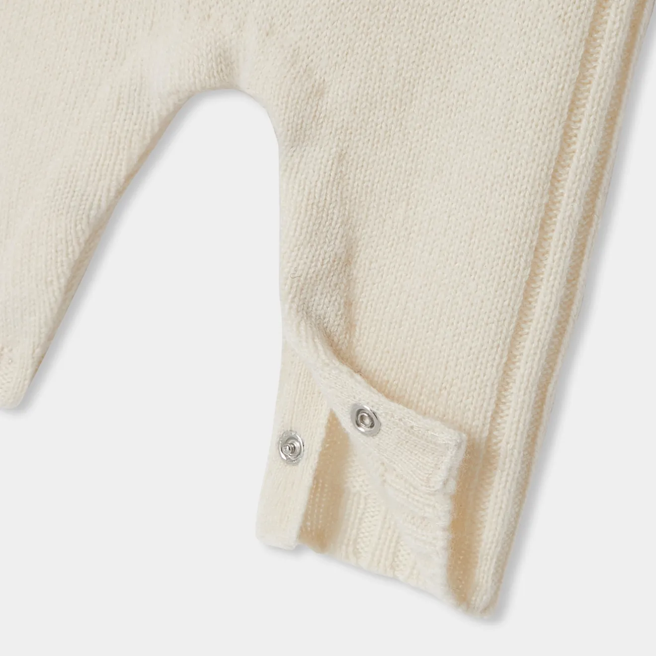 Jacadi Spieler, Latzhosen, Ensembles>Overall für Babys aus Kaschmir WEICHES JACADI WEISS