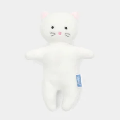 Jacadi Babyspielzeug, Plüschtiere & Schnuffeltücher|Kuscheltiere & Schnuffeltücher>Plüschtier Katze, kleines Modell JACADI WEISS