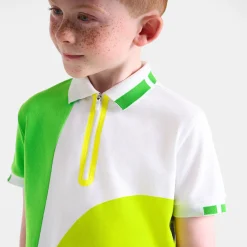 Jacadi T-Shirts, Polos, Langarmshirts>Poloshirt aus Baumwollpiqué für Jungen WEISS/MEHRFARBIG