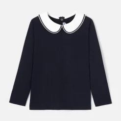 Jacadi T-Shirts, Polos, Langarmshirts>Poloshirt für Mädchen MARINEBLAU JACADI