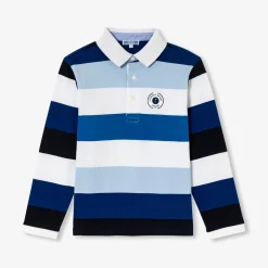 Jacadi T-Shirts, Polos, Langarmshirts>Poloshirt mit langen Ärmeln für Jungen BLAU/MEHRFARBIG