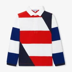 Jacadi T-Shirts, Polos, Langarmshirts>Poloshirt mit langen Ärmeln für Jungen WEISS/MEHRFARBIG
