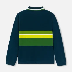 Jacadi T-Shirts, Polos, Langarmshirts>Poloshirt mit langen Ärmeln für Jungen TINTE