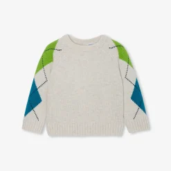Jacadi Pullover, Sweatshirts, Strickjacken>Pullover aus Jacquard Kleinkind Junge BEIGE MELIERT