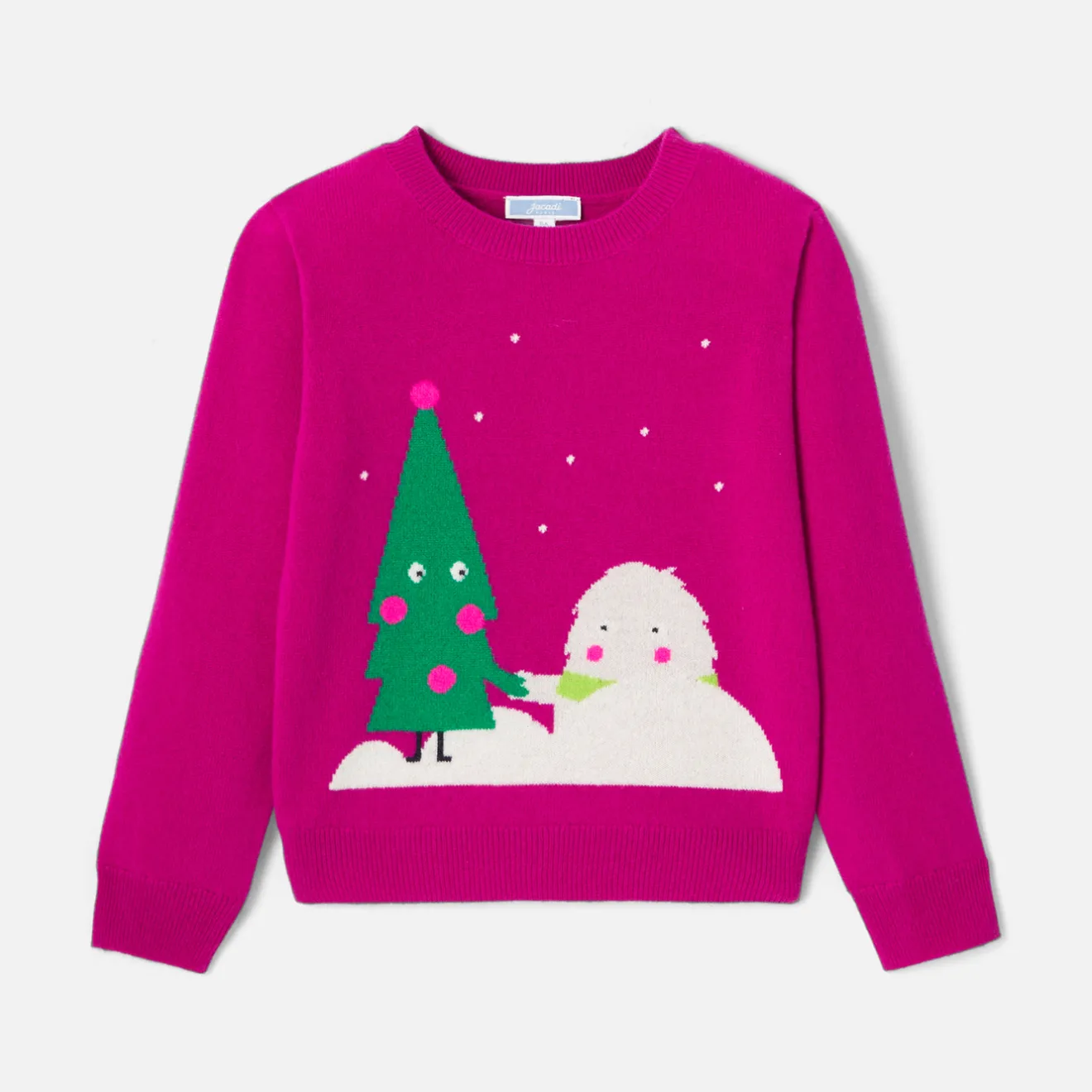 Jacadi Pullover, Sweatshirts, Strickjacken>Pullover aus Kaschmir für Mädchen INDIEN ROSA
