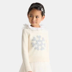 Jacadi Pullover, Sweatshirts, Strickjacken>Pullover aus Kaschmir für Mädchen WEICHES JACADI WEISS