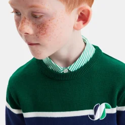 Jacadi Pullover, Sweatshirts, Strickjacken>Pullover für Jungen im Color-Block-Design GRAU/MEHRFARBIG