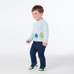 Jacadi Pullover, Sweatshirts, Strickjacken>Pullover für Jungen mit Tannen-Intarsie EISBLAU