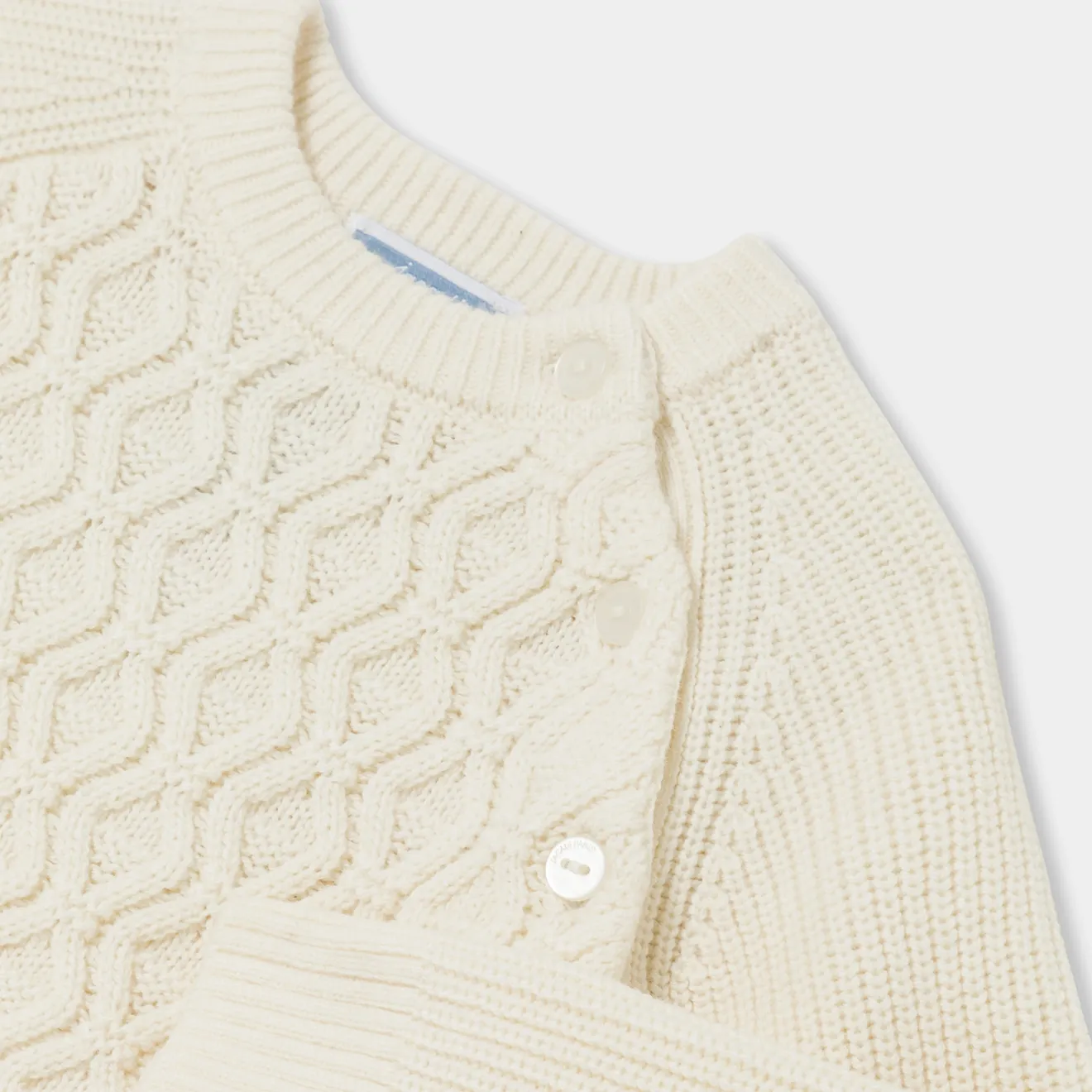 Jacadi Pullover, Sweatshirts, Strickjacken>Pullover Kleinkind Junge WEICHES JACADI WEISS