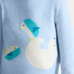 Jacadi Pullover, Sweatshirts, Strickjacken>Pullover mit modischer Intarsie Kleinkind Junge WOLKE