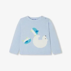 Jacadi Pullover, Sweatshirts, Strickjacken>Pullover mit modischer Intarsie Kleinkind Junge WOLKE