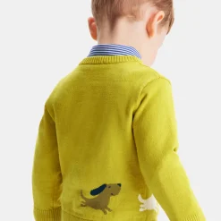 Jacadi Pullover, Sweatshirts, Strickjacken>Pullover mit modischer Intarsie Kleinkind Junge KÜMMEL