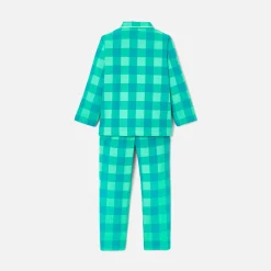 Jacadi Schlafanzüge>Pyjama aus Flanell für Jungen GRÜN/MEHRFARBIG