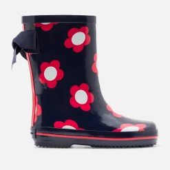 Jacadi Stiefel>Regenstiefel für Mädchen MARINEBLAU/ROT