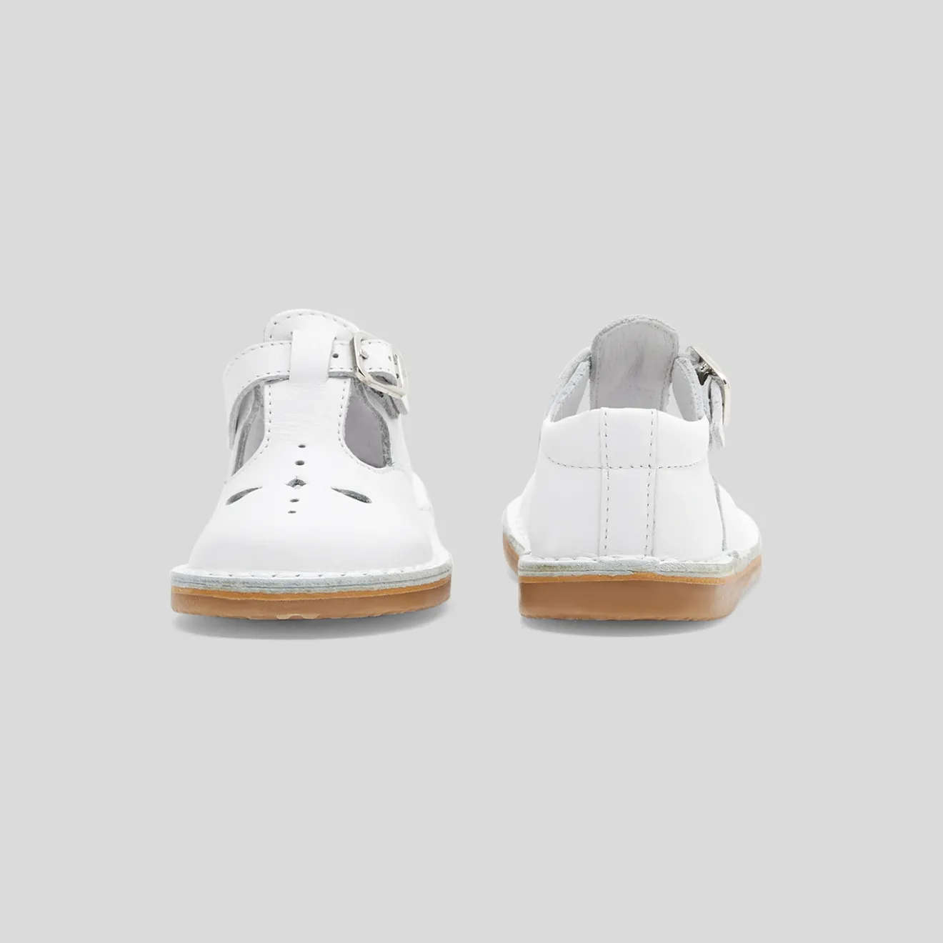 Jacadi Sandalen|Halbschuhe & Mokassins>Riemchenschuhe aus Glattleder JACADI WEISS