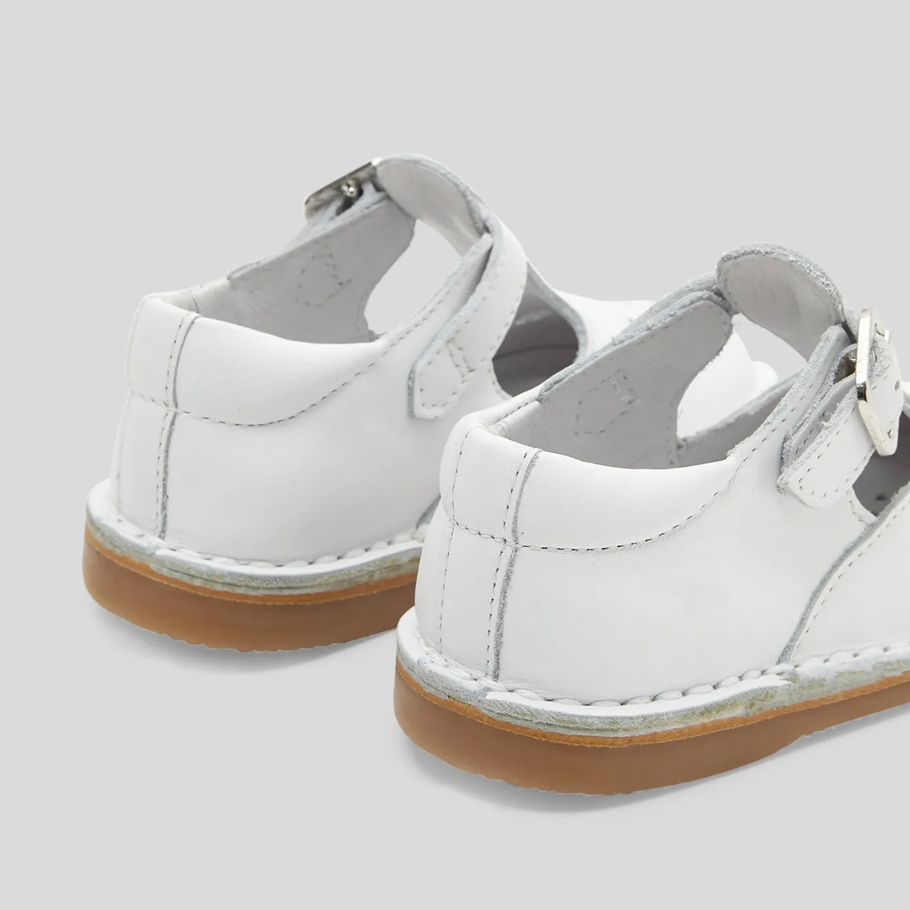 Jacadi Sandalen|Halbschuhe & Mokassins>Riemchenschuhe aus Glattleder JACADI WEISS