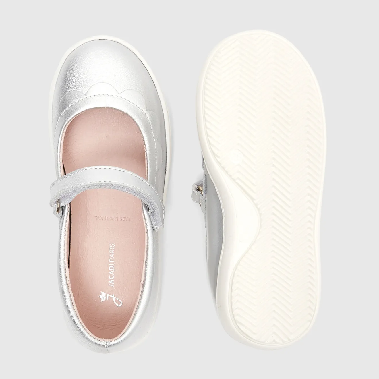 Jacadi Ballerinas & Riemchenschuhe>Riemchenschuhe für Mädchen SILBER