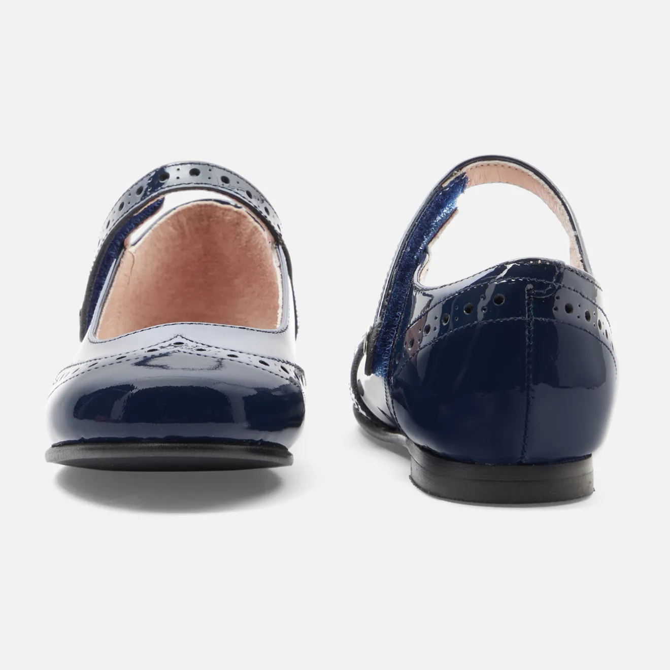Jacadi Ballerinas & Riemchenschuhe>Riemchenschuhe für Mädchen aus Leder MARINEBLAU JACADI