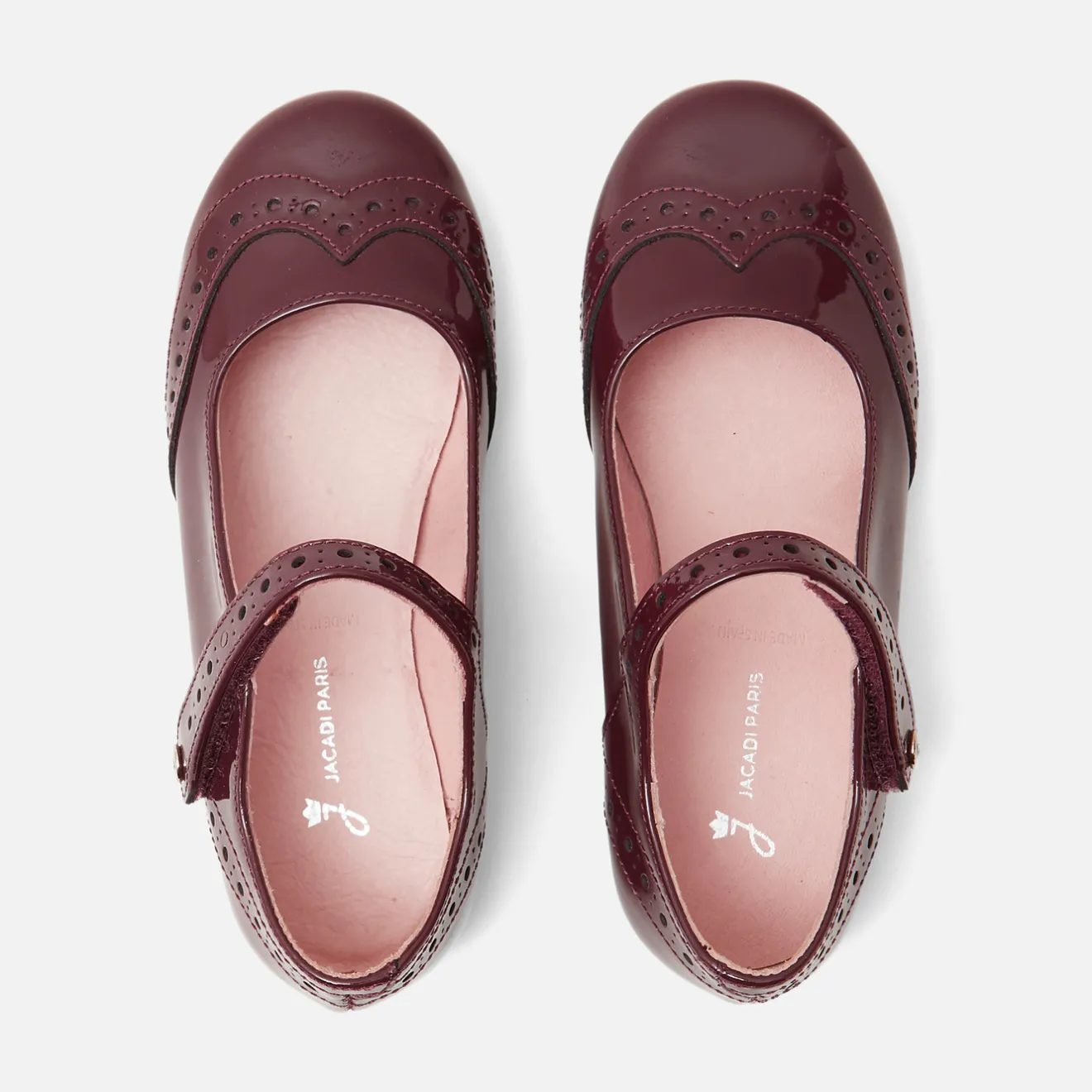 Jacadi Ballerinas & Riemchenschuhe>Riemchenschuhe für Mädchen aus Lackleder BORDEAUX